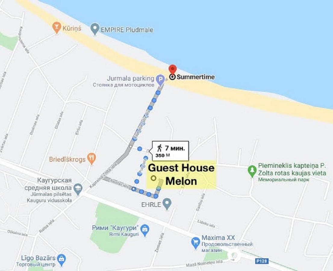 Guest House Melon Юрмала Екстер'єр фото
